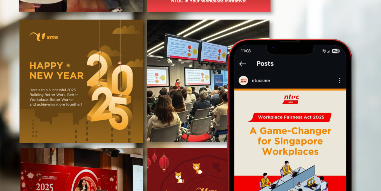 NTUC SME engaged Bizsquare to develop and execute a comprehensive social media marketing strategy across Meta to strengthen its online presence, expand outreach to SME owners and employees, and drive lead generation.